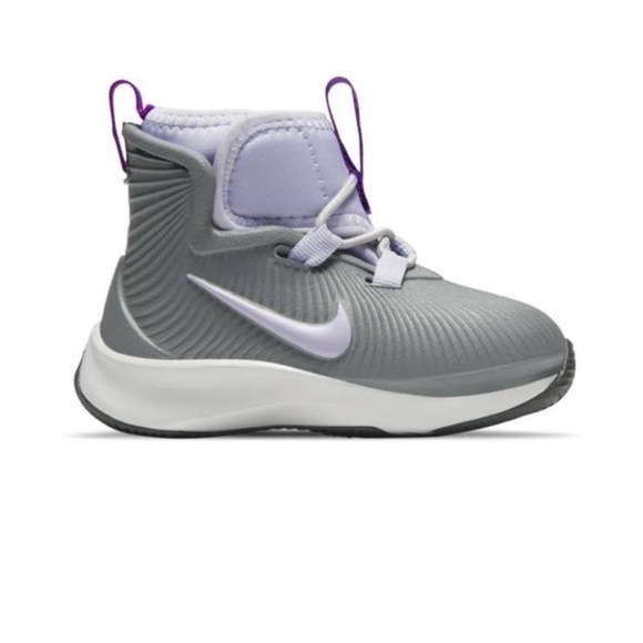 Nike Kids Binzie lace-up Boots Baby 5C - Picture 2 of 9